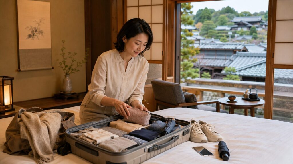 京都旅行の持ち物完全版｜季節別や日数別チェックリストと注意点